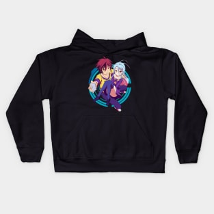 No Game No Life - Sora and Shiro Kids Hoodie